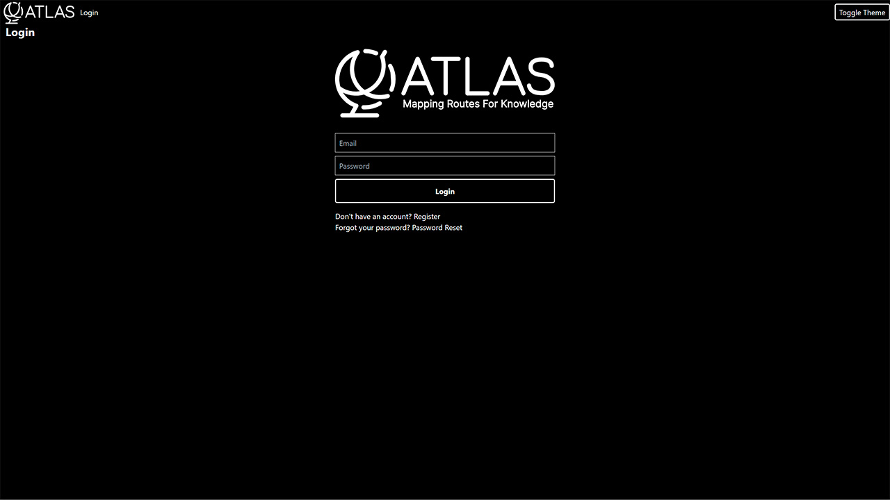 Screenshot of the homepage for Web App Team 2024